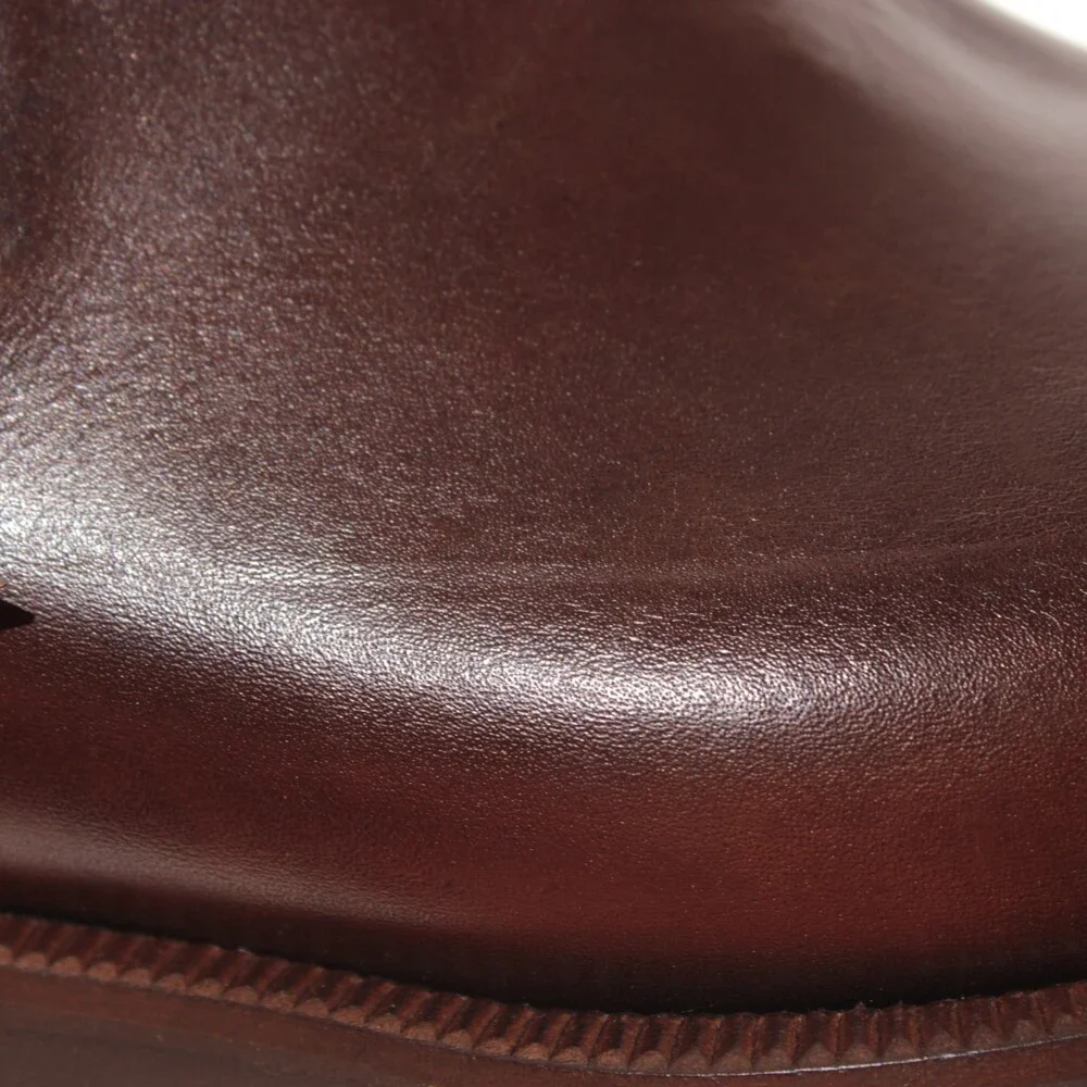 Pastori NWD Pertinax Pull On Chelsea Boots Size 9 US in Brown Leather